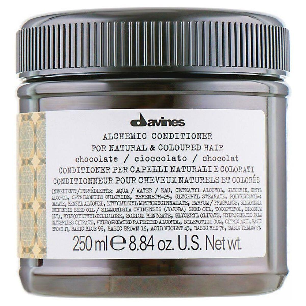 Кондиціонер шоколадний Davines Alchemic Conditioner Chocolate, 250 мл