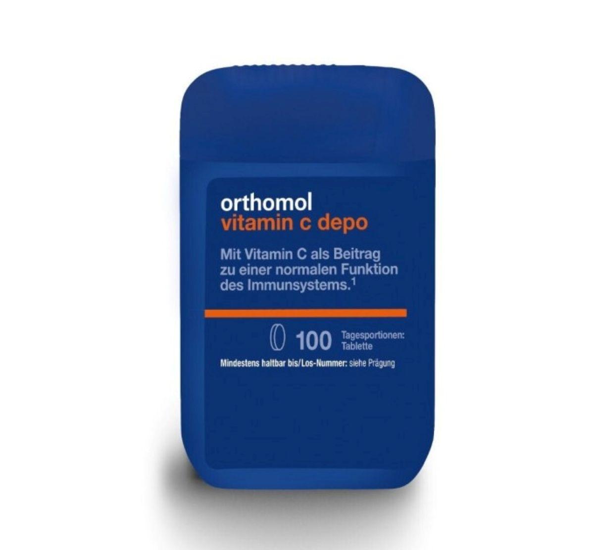Orthomol Vitamin C depo (для підтримки імунної системи, (таблетки) №100, 100 табл.