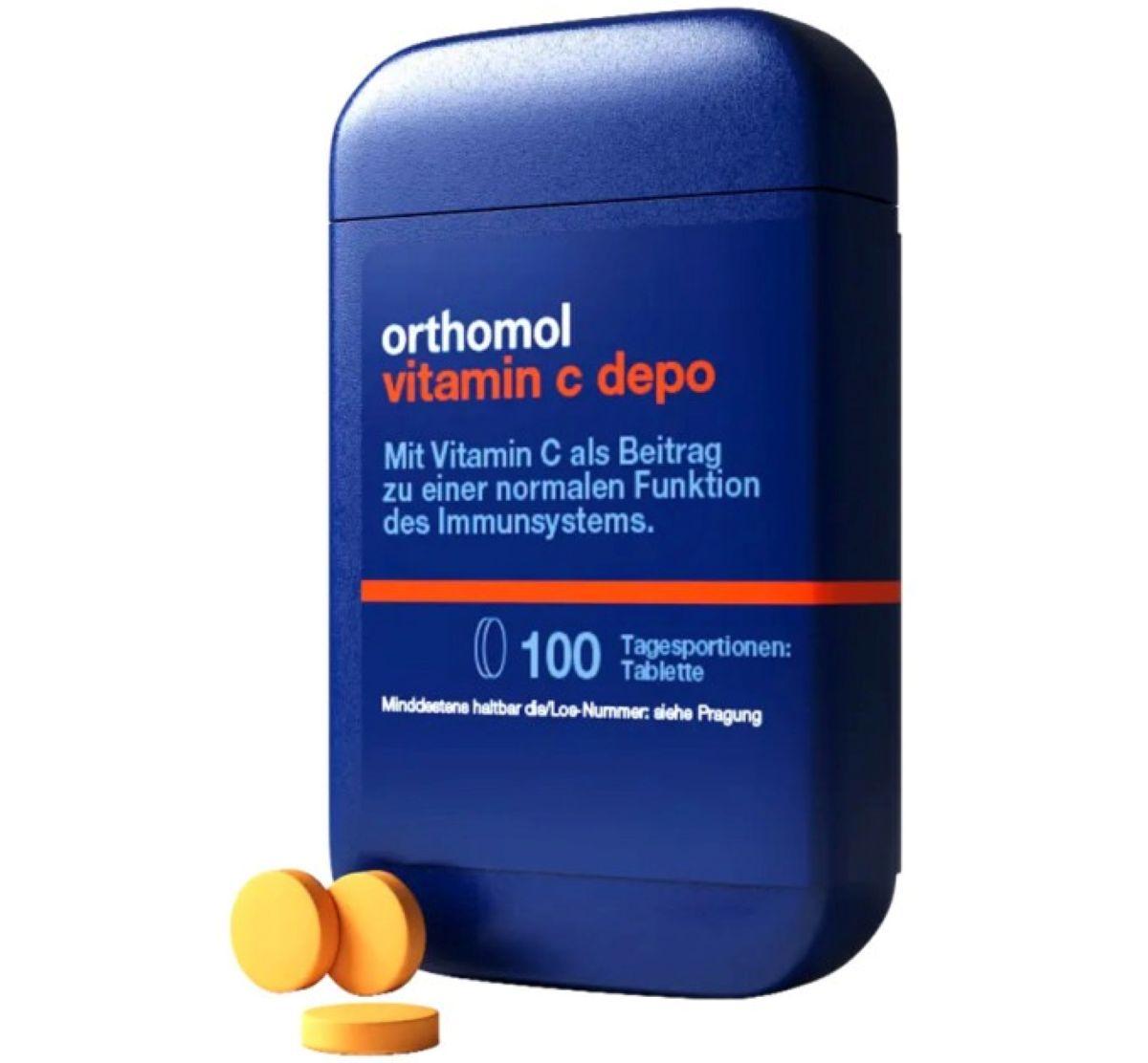 Orthomol Vitamin C depo (для підтримки імунної системи, (таблетки) №100, 100 табл.