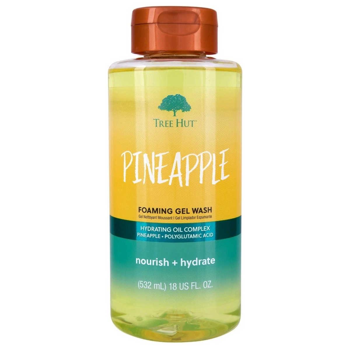 Гель для душу Tree Hut Pineapple Foaming Gel Wash, 532 мл