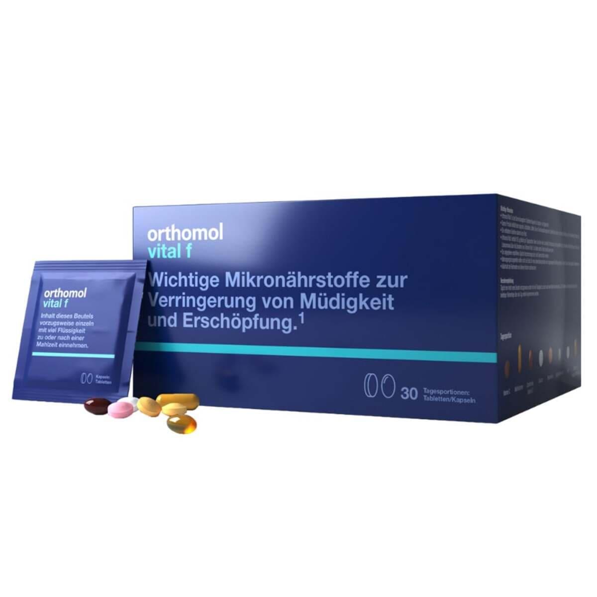 Orthomol Vital F Вітамінно-мінеральний комплекс, капсули №30, 30 днів