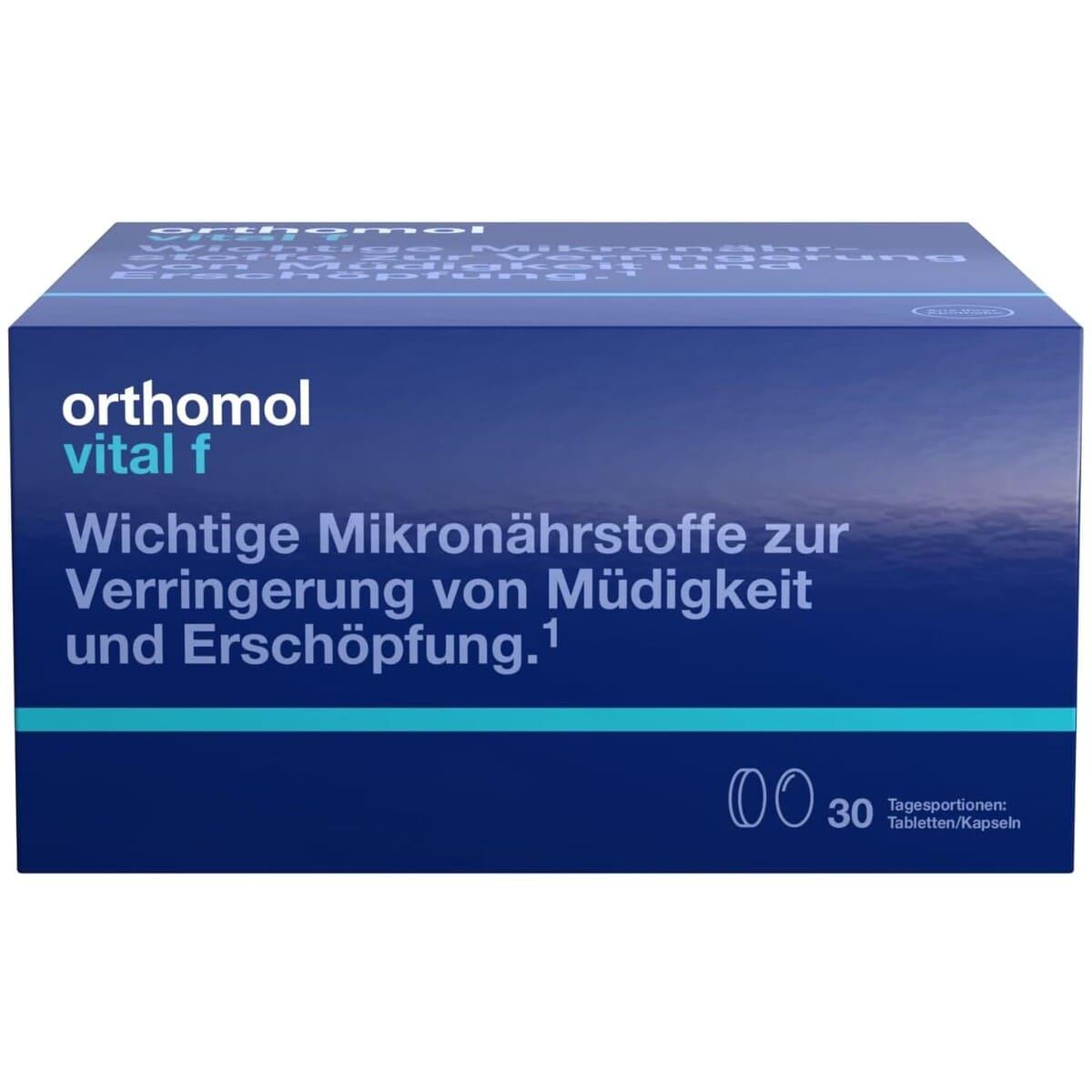 Orthomol Vital F Вітамінно-мінеральний комплекс, капсули №30, 30 днів