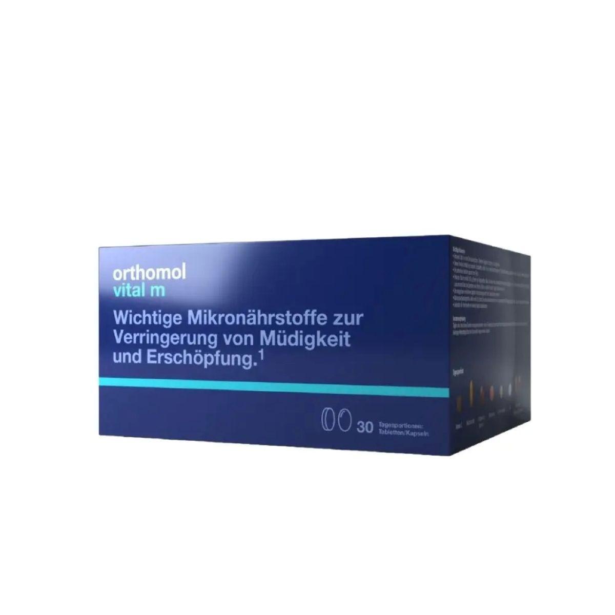 Orthomol Vital M для чоловіків (капсули) №30, 30 днів