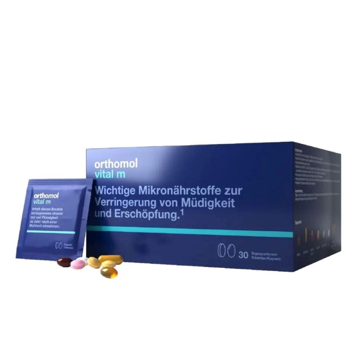 Orthomol Vital M для чоловіків (капсули) №30, 30 днів