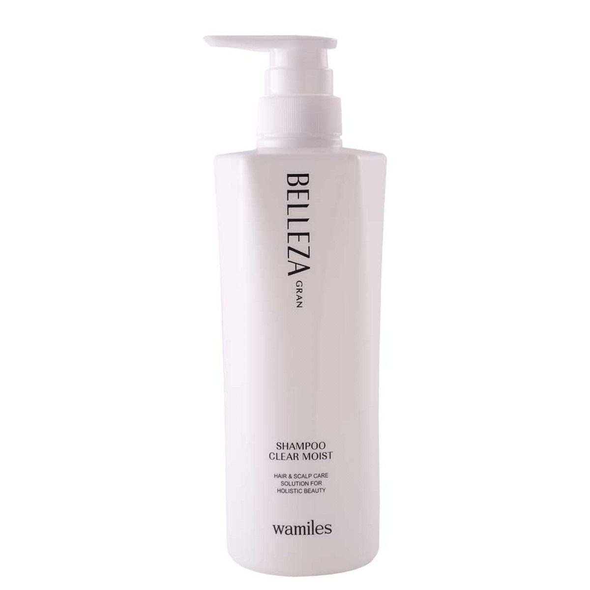 Амінокислотний шампунь для глибокого зволоження волосся Wamiles Shampoo Clear Moist, 500 мл