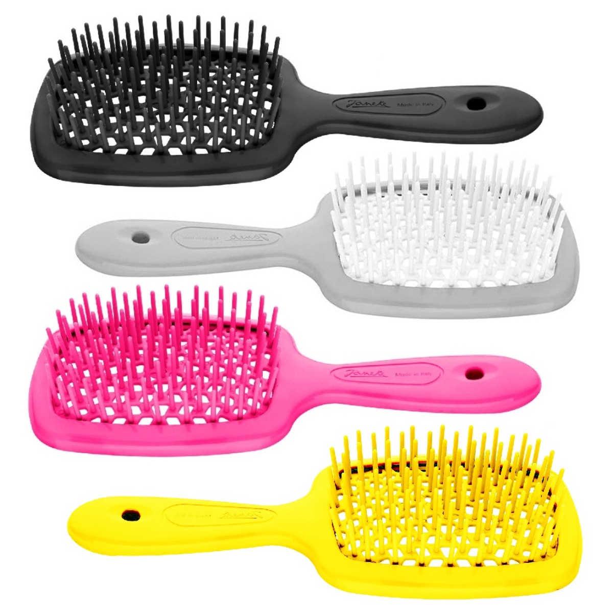 Гребінець Janeke Small Superbrush With Soft Moulded Tips (кольори в асортименті уточнювати у менеджера)