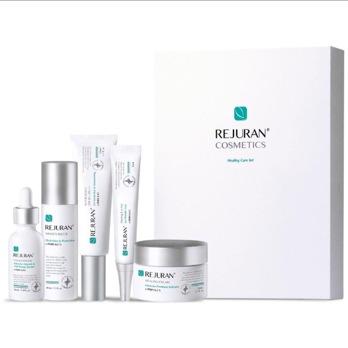 Набір для регенерації та відновлення шкіри Rejuran Clinic Line Healing Care Set (5 засобів)