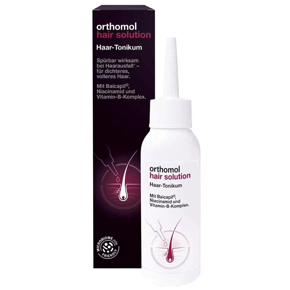 Orthomol Hair Solution /тонік/ (розчин для густішого, об'ємнішого волосся), 90 днів