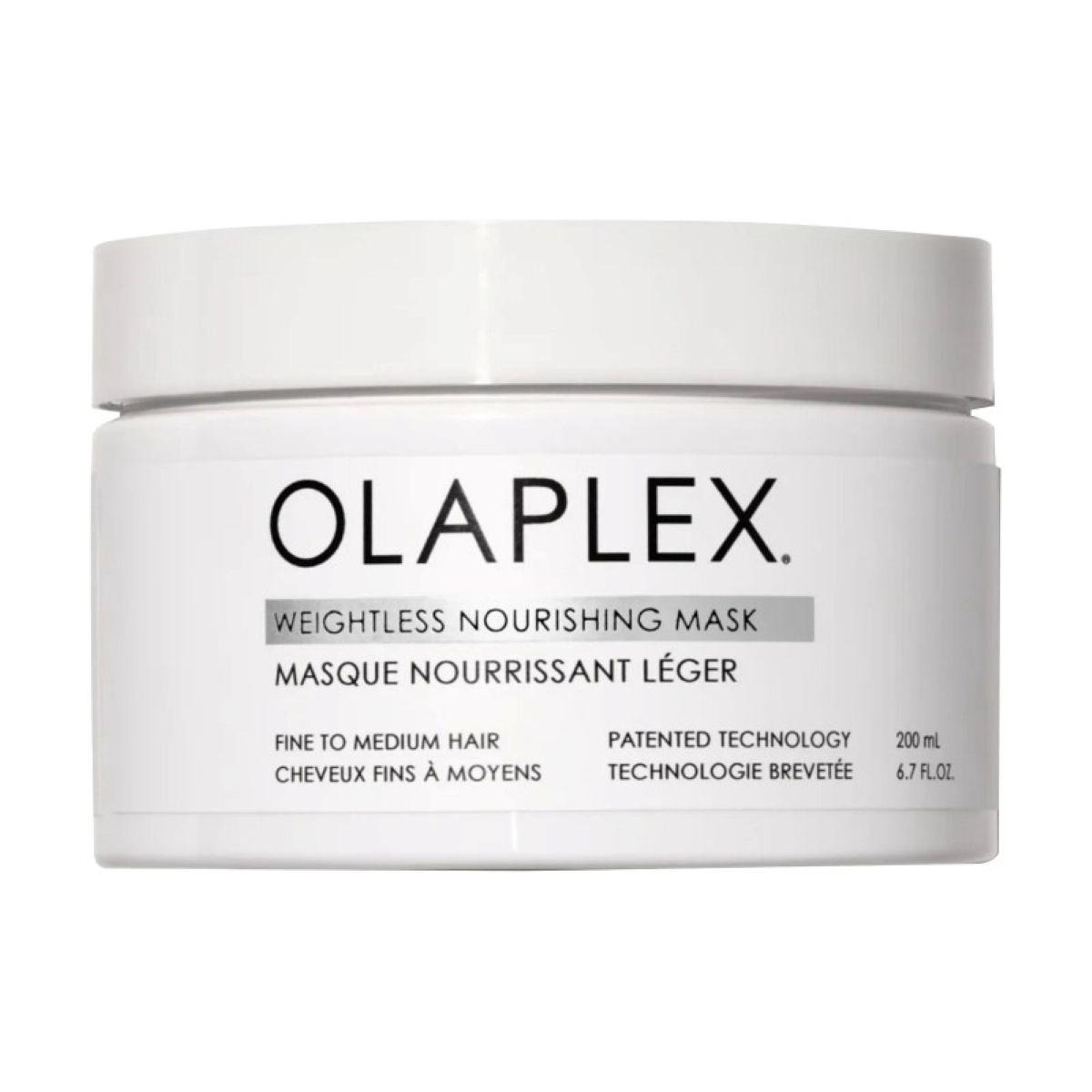 Відновлювальна живильна маска для волосся «Невагоме Живлення» Olaplex Weightless Nourishing Mask, 200 мл