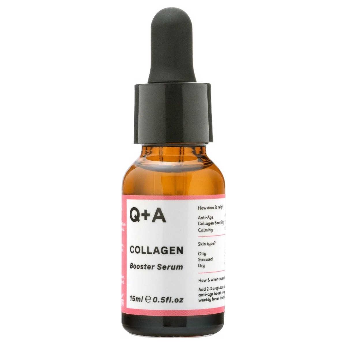 Сироватка для обличчя з колагеном Q+A Collagen Booster Serum, 15 мл