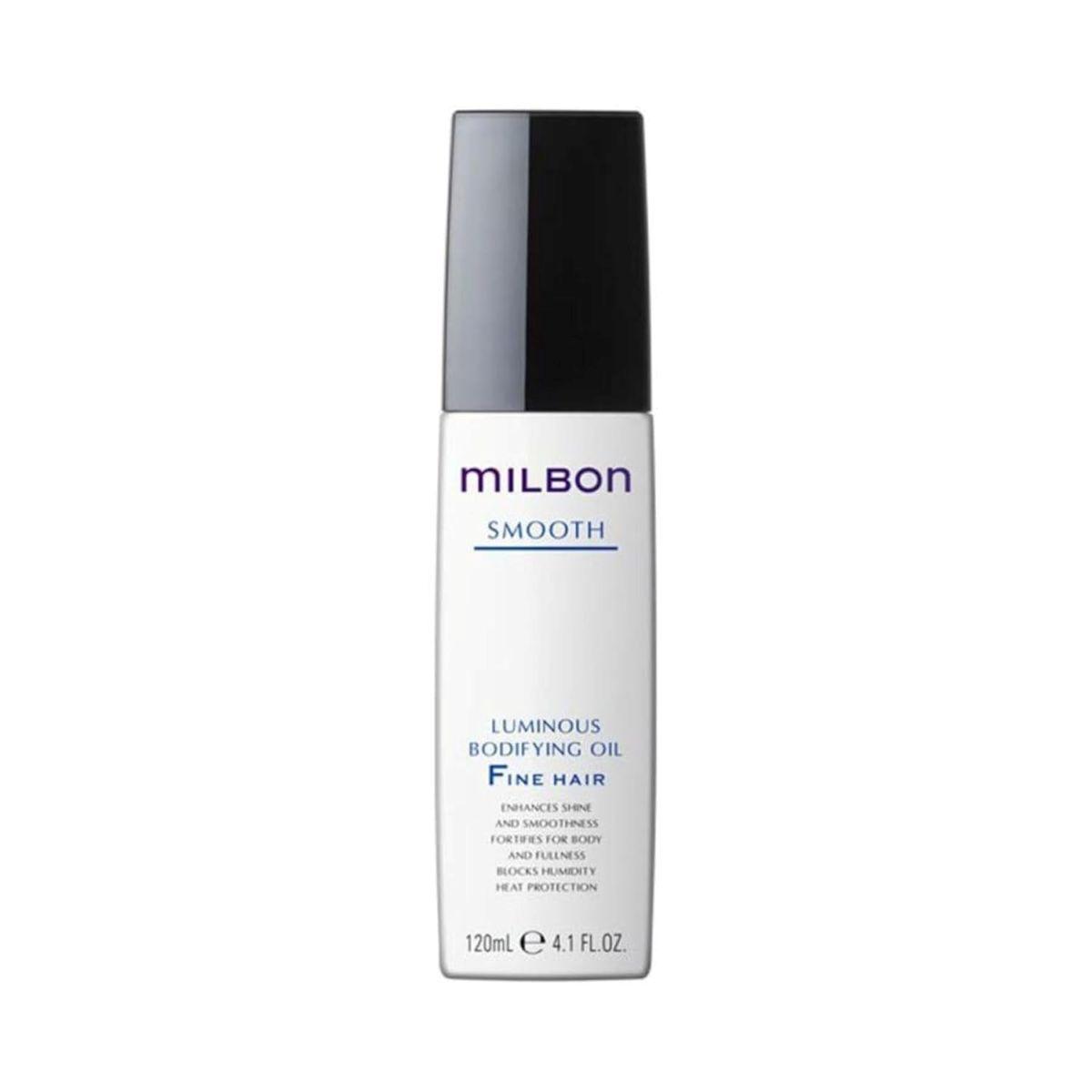 Олія для гладкості та блиску тонкого волосся Milbon Luminous Bodifying Oil Fine Hair, 120 мл