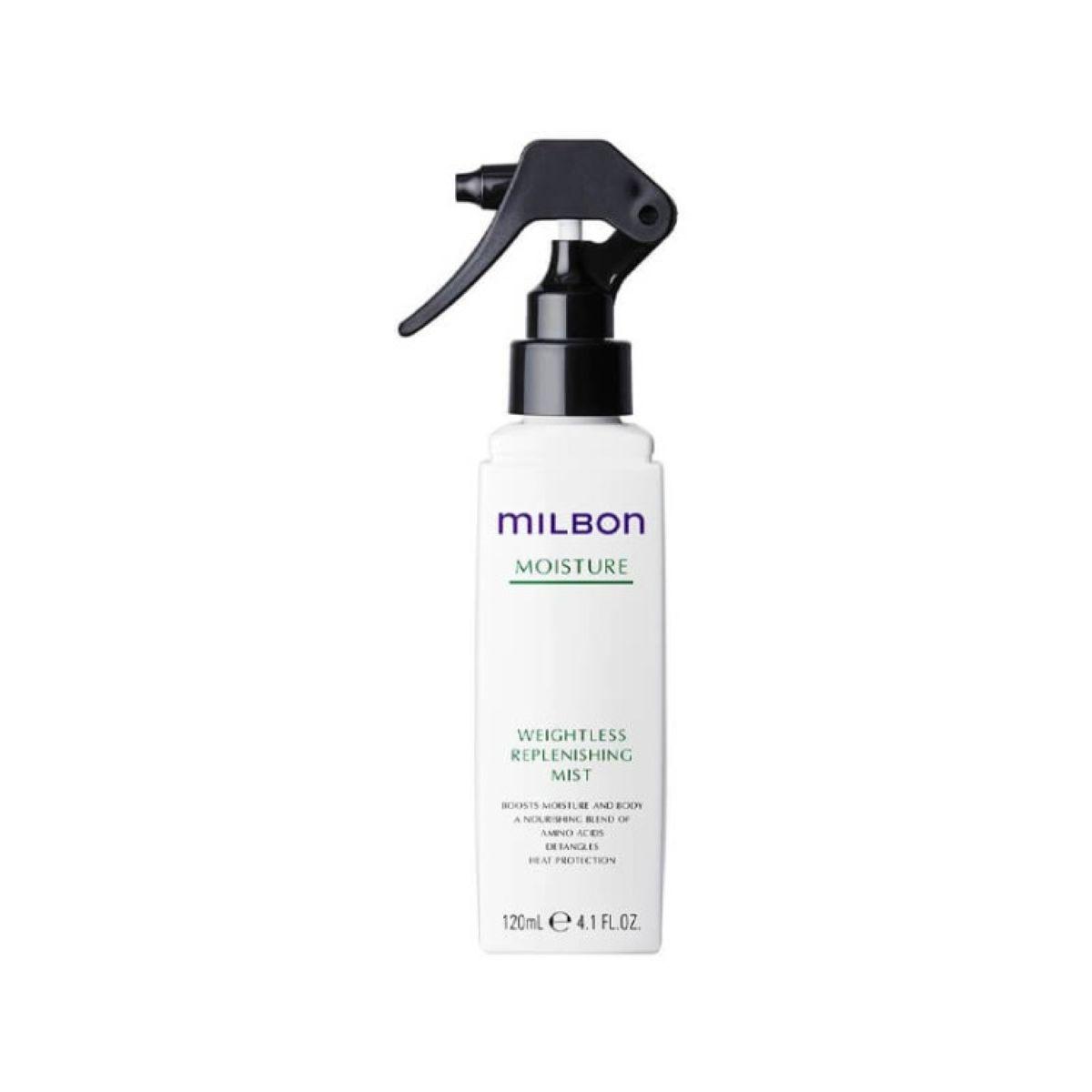 Спрей для зволоження та блиску Milbon Weightless Replenishing Mist, 120 мл