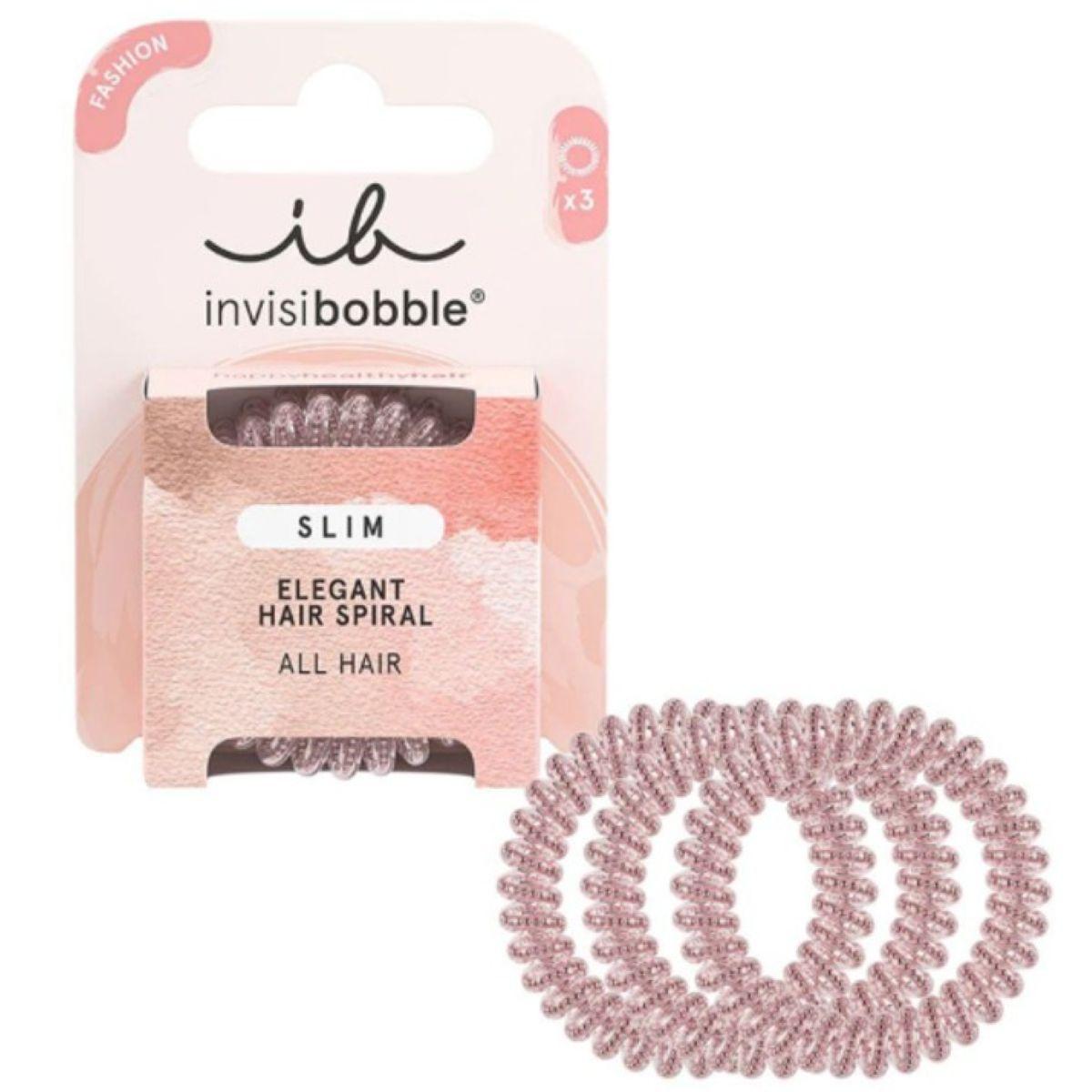 Резинка-браслет для волосся invisibobble SLIM Pink Monocle, 3 шт