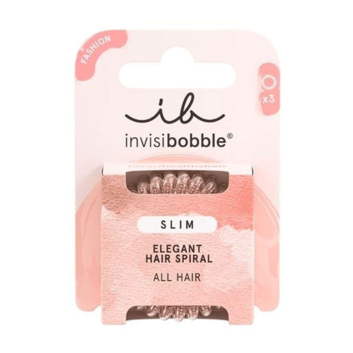 Резинка-браслет для волосся invisibobble SLIM Of Bronze And Beads, 3 шт
