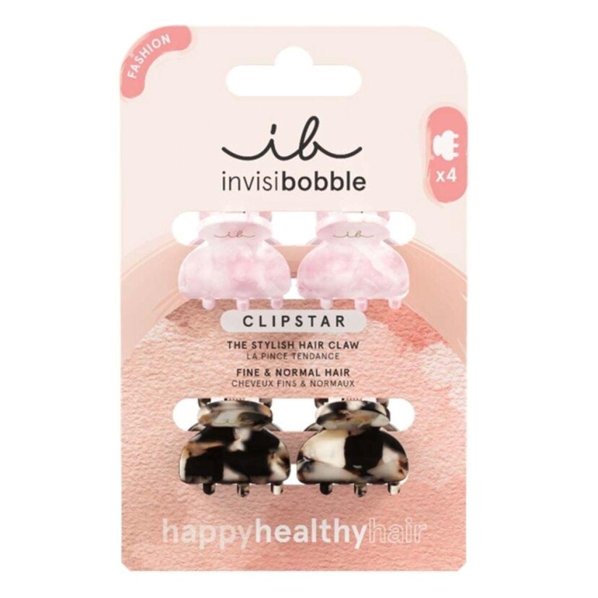 Заколка для волосся invisibobble CLIPSTAR Petit Four, 4 шт