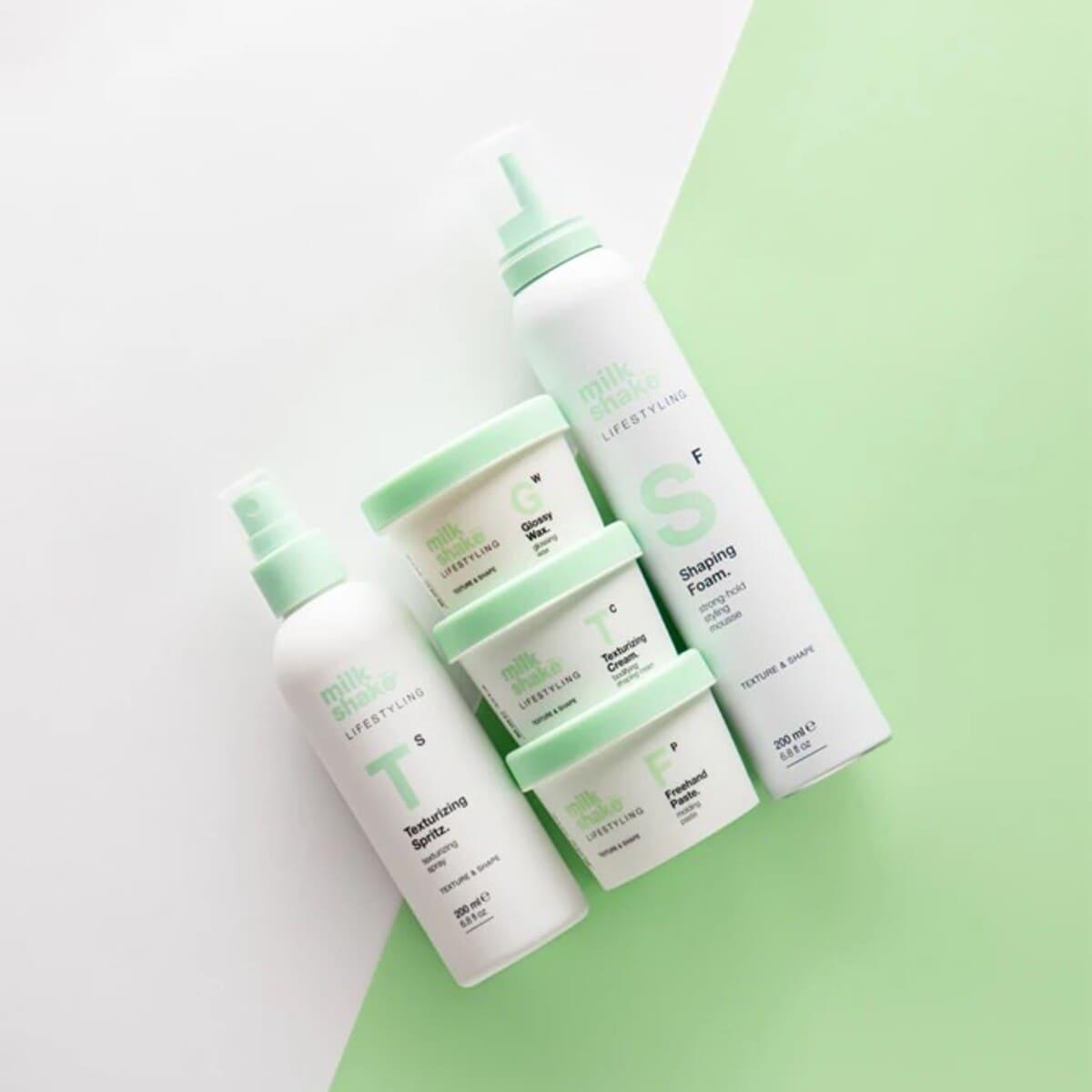 Пінка термозахисна для об'єму та моделювання зачіски Milk Shake Lifestyling Shaping Foam, 200 мл
