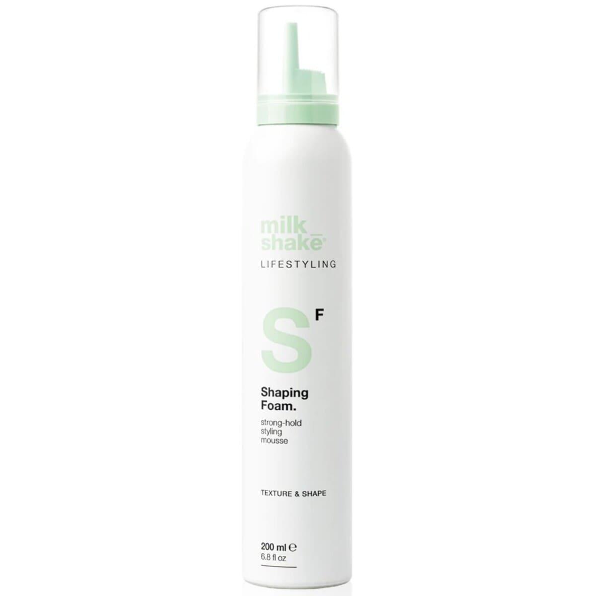 Пінка термозахисна для об'єму та моделювання зачіски Milk Shake Lifestyling Shaping Foam, 200 мл