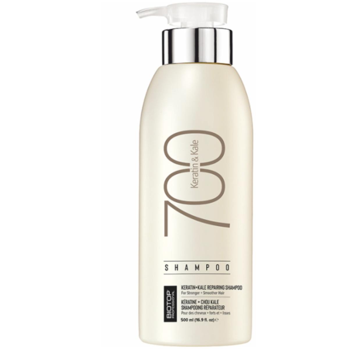 BIOTOP 700 Шампунь для волосся Keratin + Kale, 250 мл