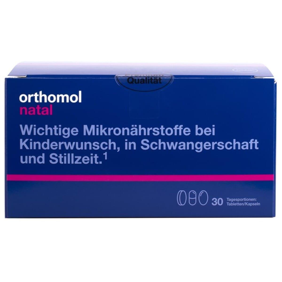 Orthomol Natal new Вітаміни для мами та малюка (капсули) №30, 30 днів