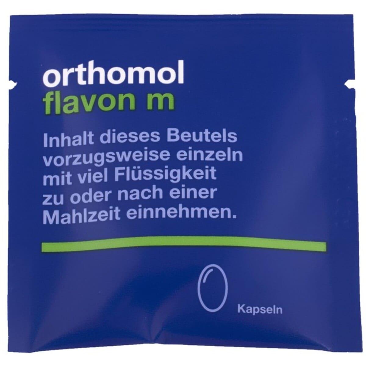 Orthomol Flavon M new Вітаміни при лікуванні передміхурової залози чоловіків, капсули №30, 30 днів