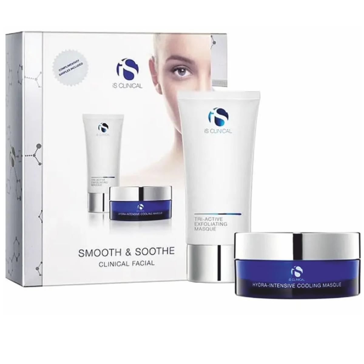 Набір спа-догляд «Оксамитова шкіра»  iS CLINICAL Smooth & Soothe Clinical Facial (5 засобів)