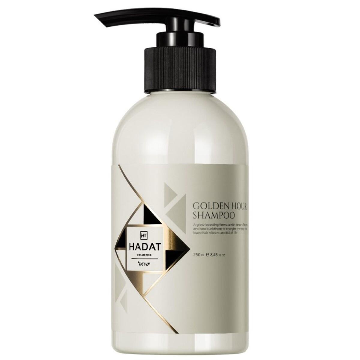 Шампунь для фарбованого та освітленого волосся з перлинною пудрою Hadat Golden Hour Shampoo, 250 мл