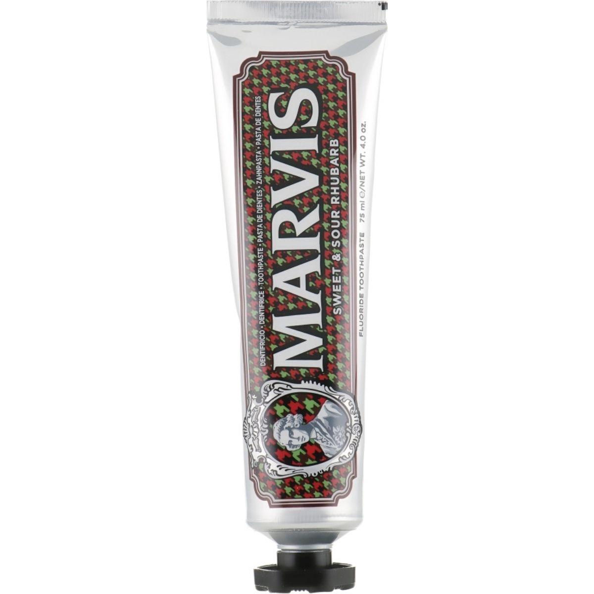 Зубна паста "Ревень" Marvis Sweet and Sour Rhubarb Mint Toothpaste, 75 мл