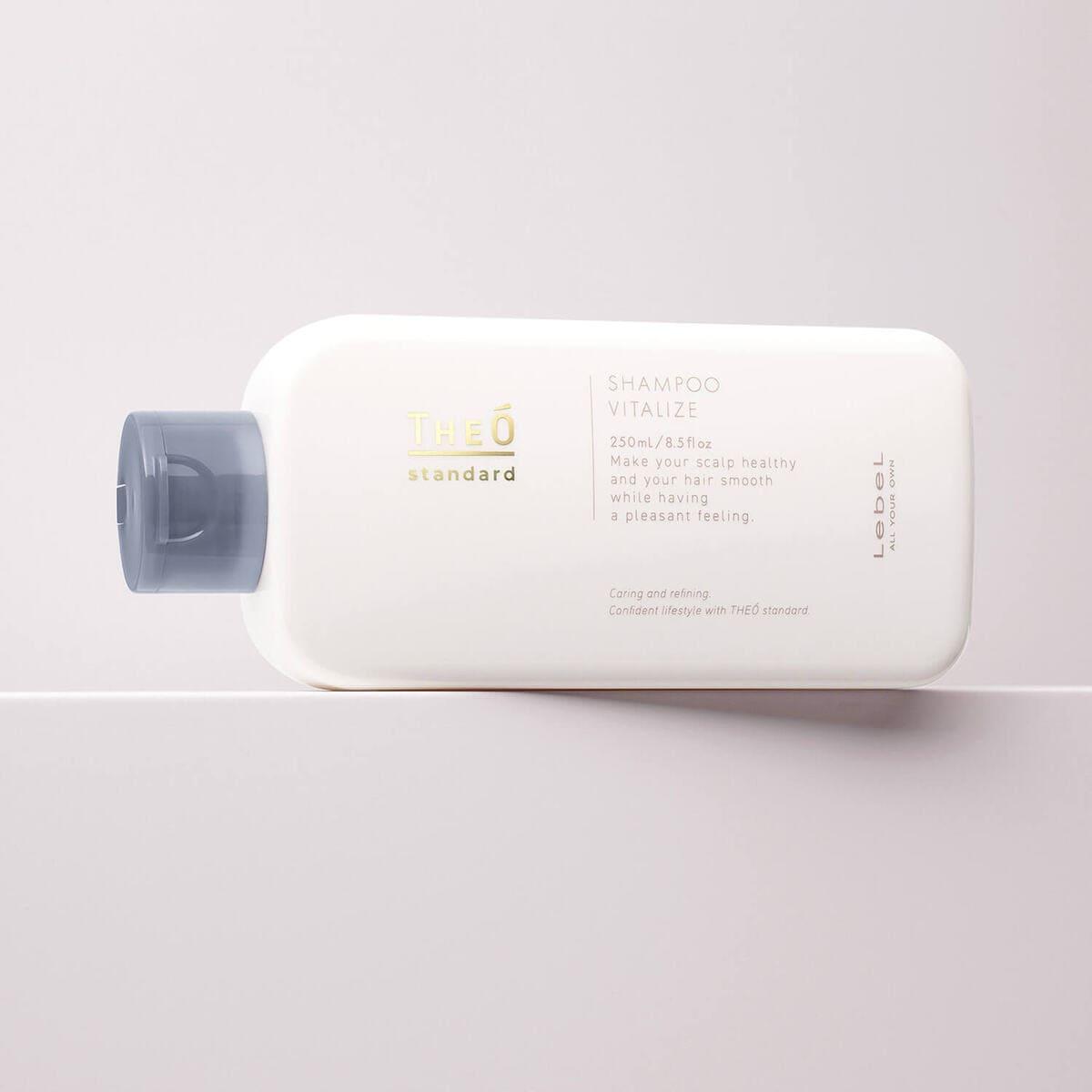 Чоловічий шампунь для шкіри голови та волосся Lebel Theo Standard Shampoo Vitalize, 250 мл