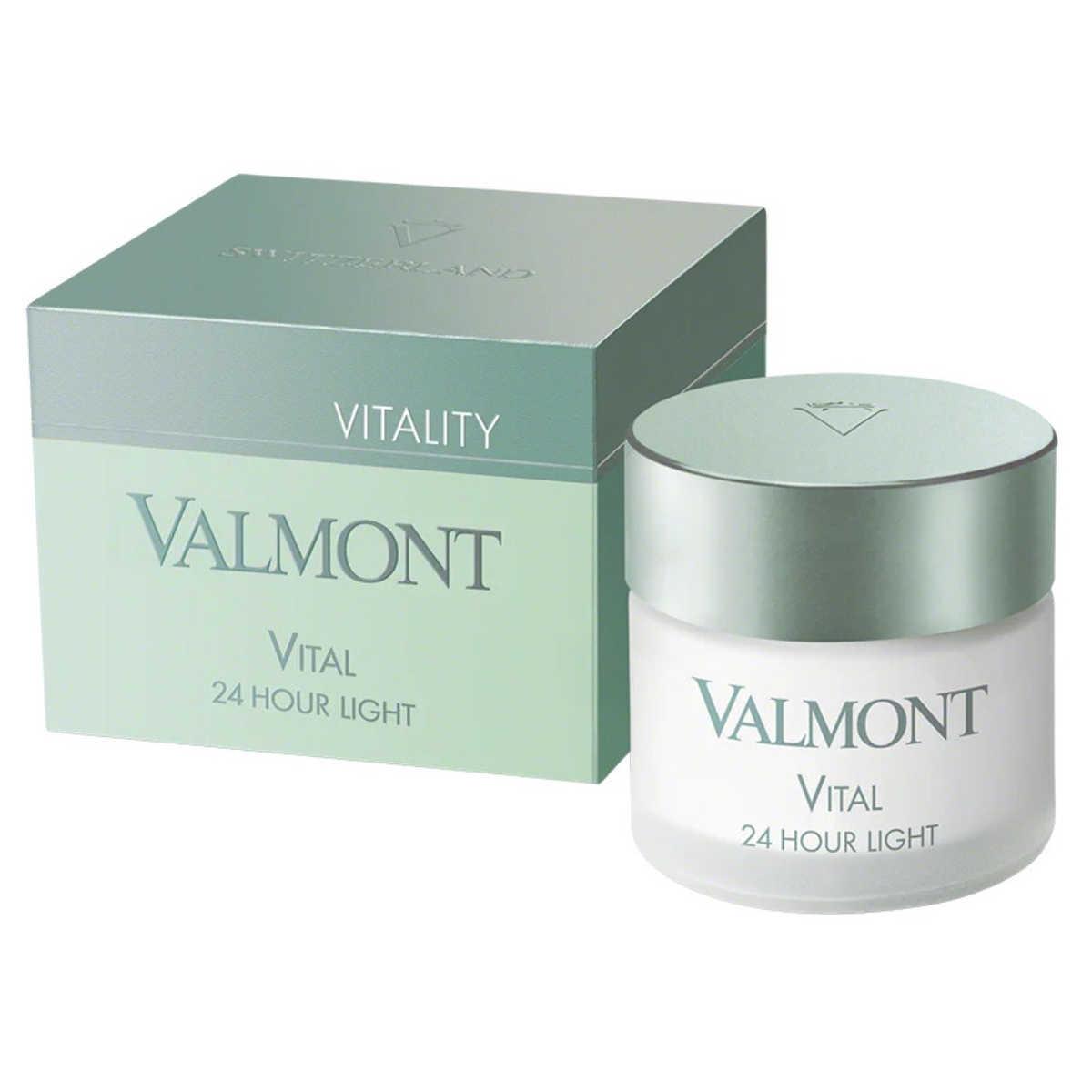 Ревіталізувальний крем для шкіри обличчя «24 години» Valmont Vital 24 Hour Light, 50 мл