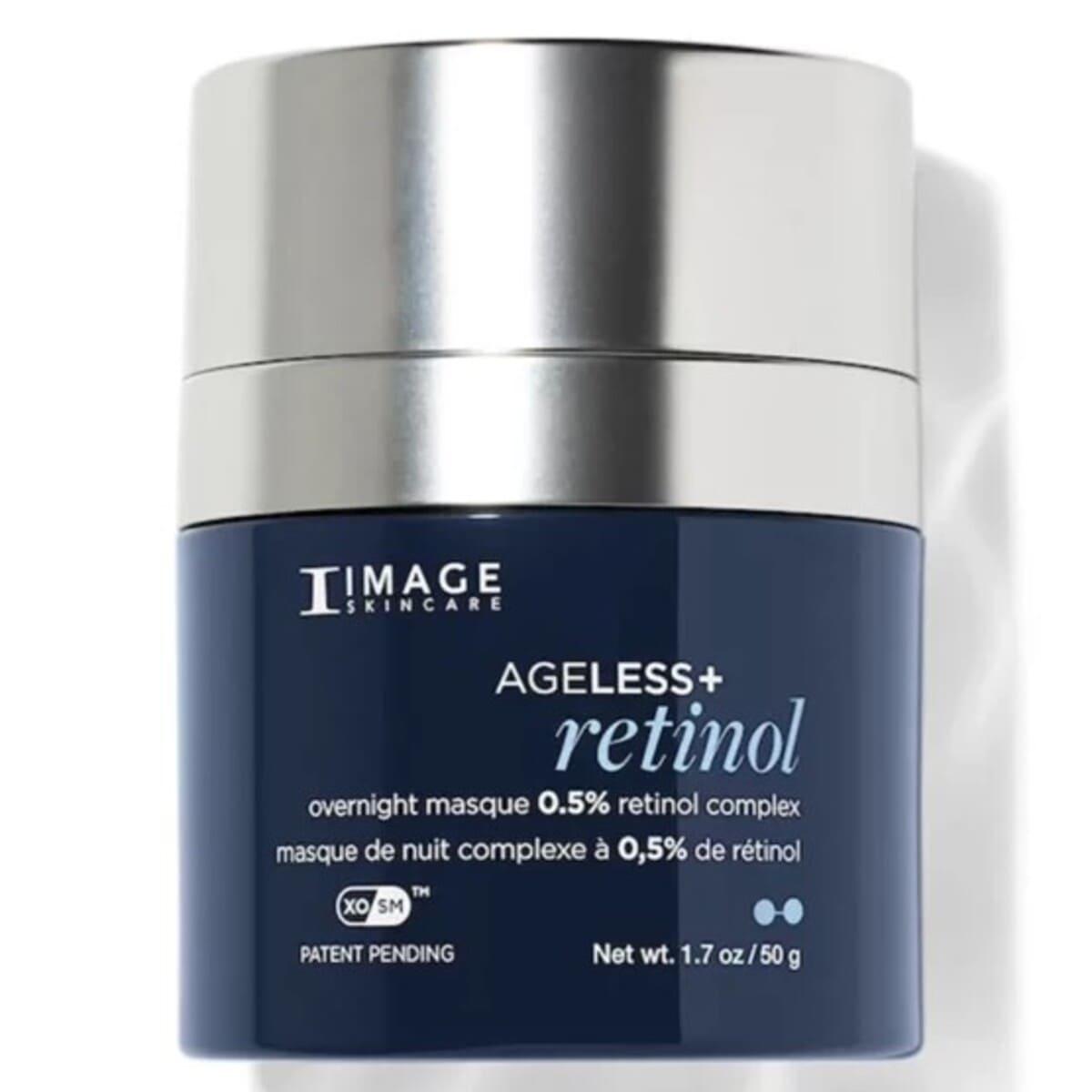 Нiчна вiдновлювальна маска з ретиноловим комплексом 0,5 % Image Skincare Ageless + Retinol Overnight Masque 0.5 % Retinol Complex, 50 г