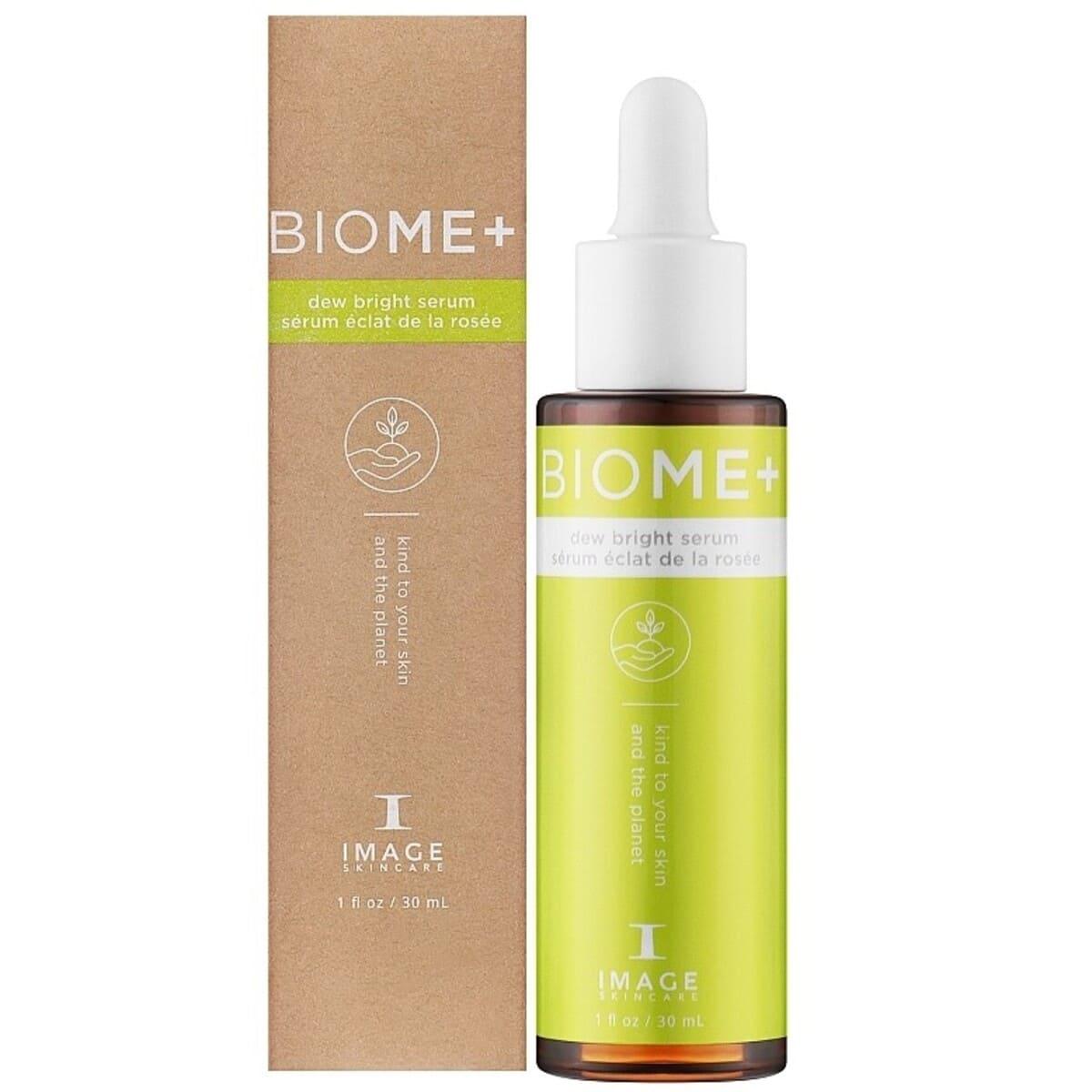Glow сироватка для сяяння шкіри Image Skincare BIOME+ dew bright serum, 30 мл