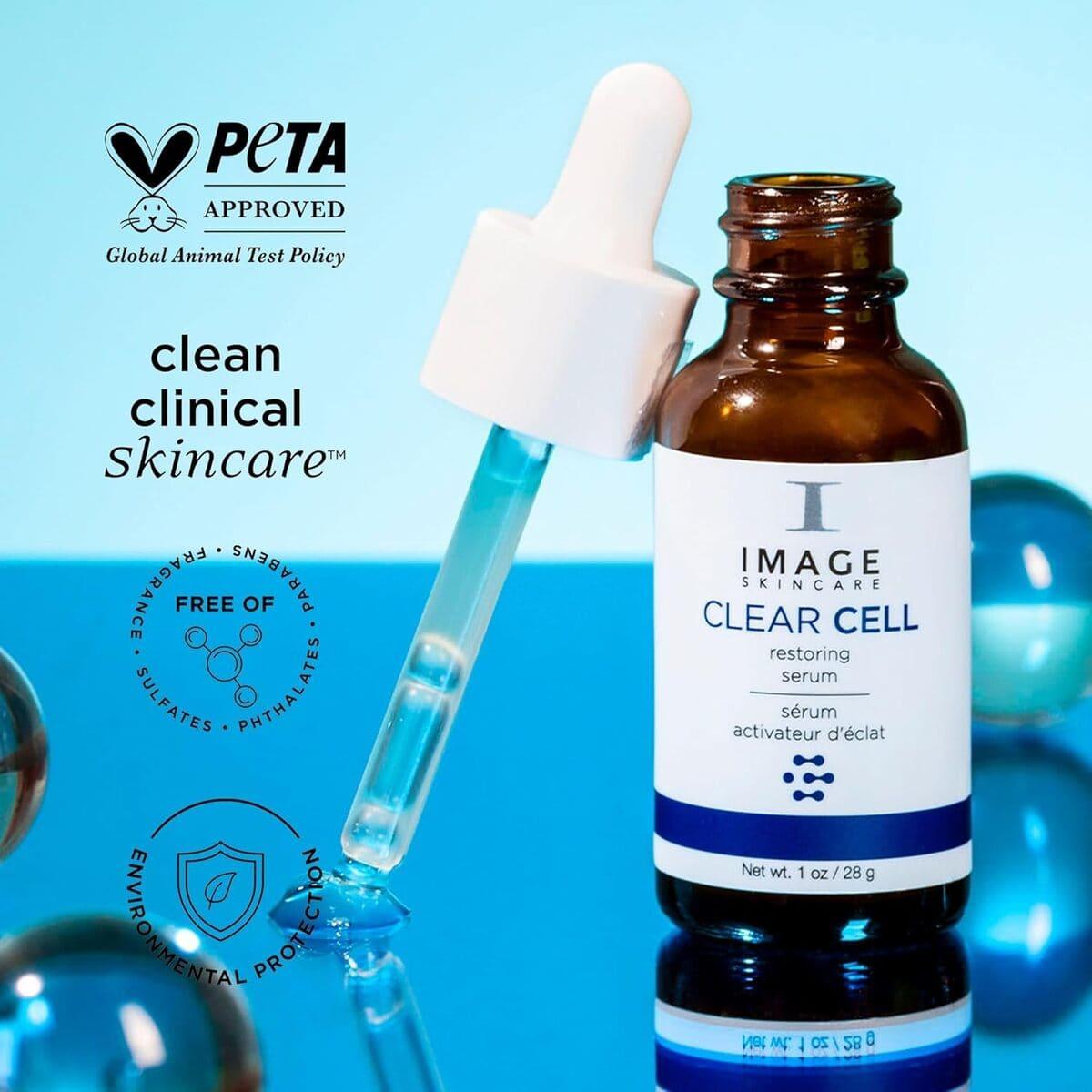 Відновлювальна сироватка для обличчя Image Skincare Clear Cell Restoring Serum oil-free, 28 г