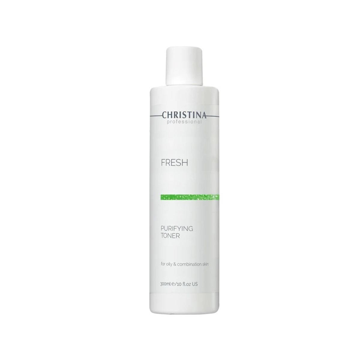 Очищувальний тонік з лемонграсом для жирної шкіри Christina Purifying Toner for oily skin with Lemongrass, 300 мл