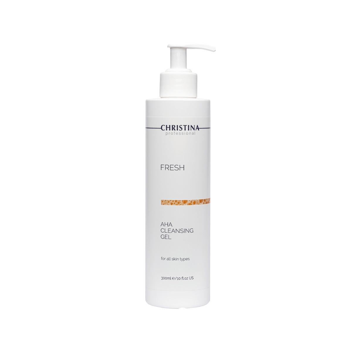Очищувальний гель з фруктовими кислотами для всіх типів шкіри Christina Fresh AHA Cleansing Gel, 300 мл