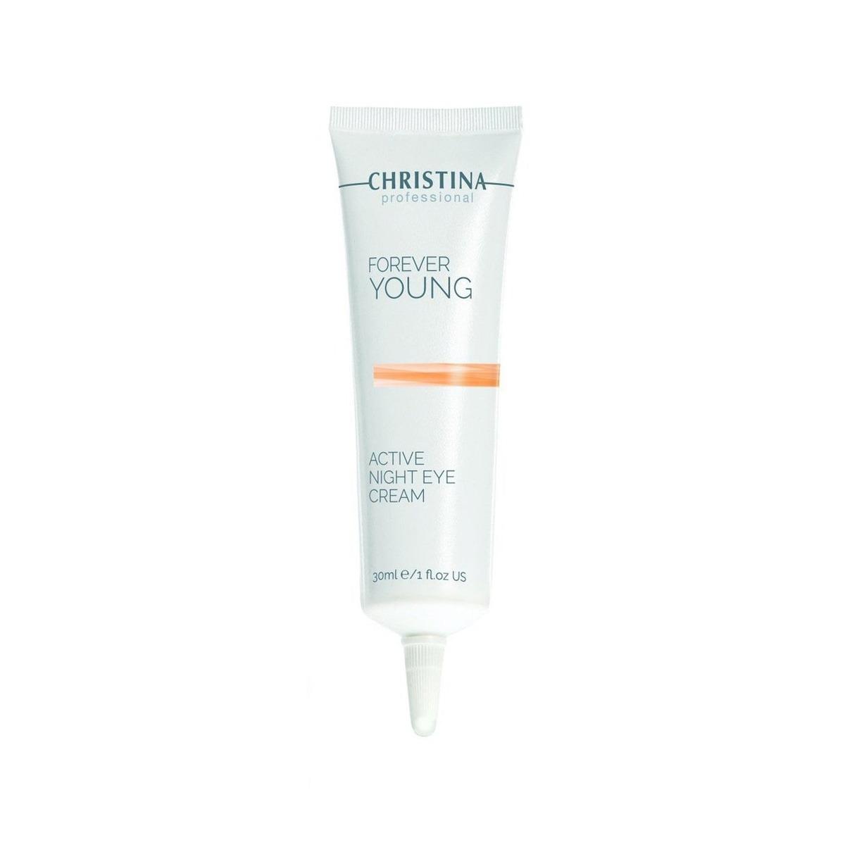Активний нічний крем для шкіри навколо очей супер-актив Christina Forever Young Active Night Eye Cream, 30 мл