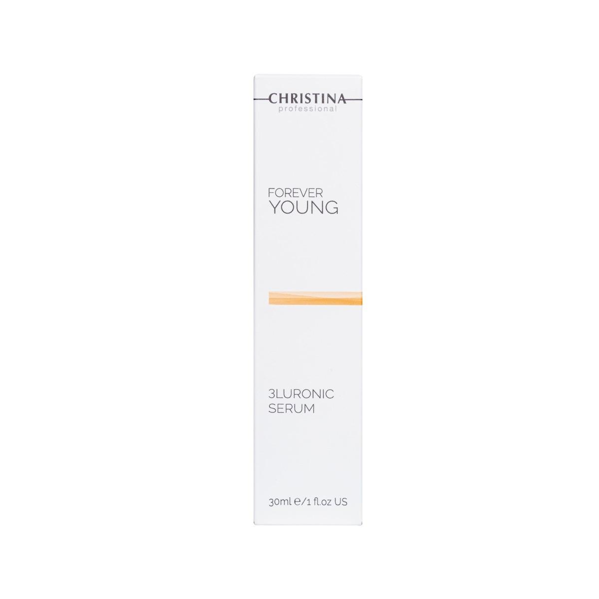 3-гіалуронова сироватка для обличчя Christina Forever Young 3Luronic Serum, 30 мл