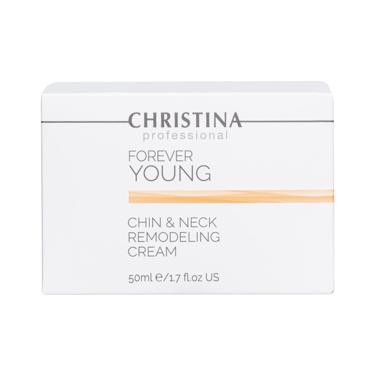 Ремоделювальний крем для контуру шиї та підборіддя Christina Forever Young Chin & Neck Remodeling Cream, 50 мл