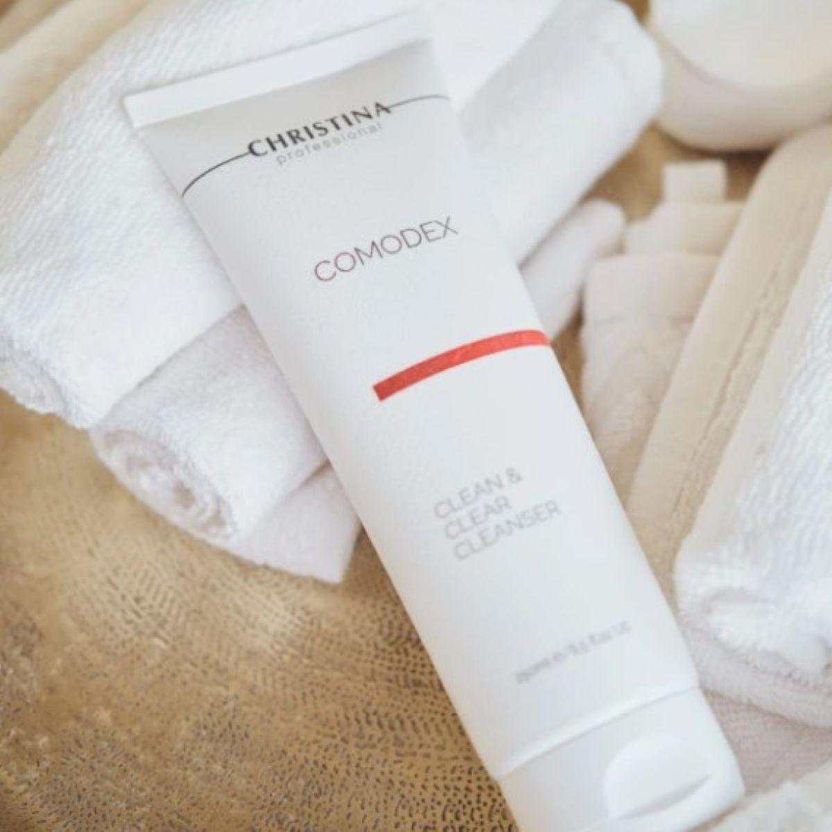Гель для очищення шкіри обличчя Christina Comodex Clean & Clear Cleanser, 250 мл