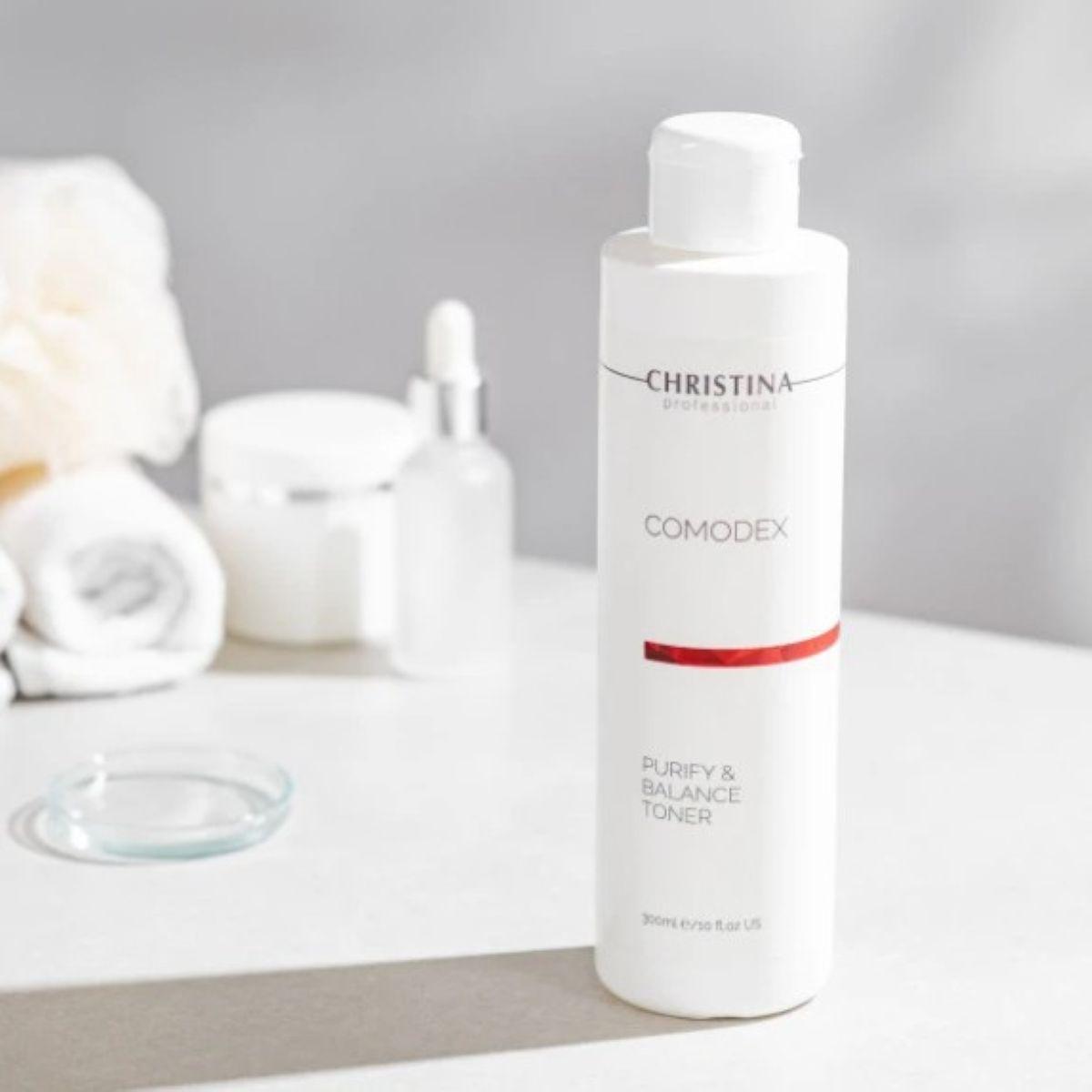 Очищувальний балансувальний тонік для обличчя «Очищення та баланс» Christina Comodex Purify & Balance Toner, 300 мл