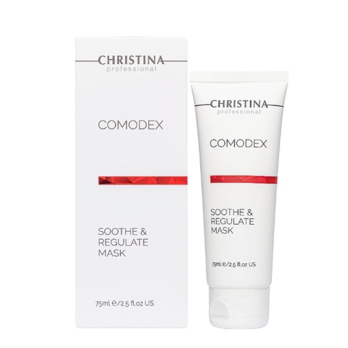 Заспокійлива та регулювальна маска для обличчя Christina Comodex Soothe & Regulate Mask, 75 мл