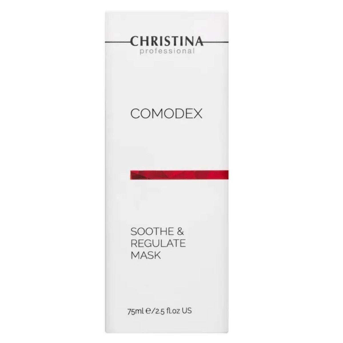 Заспокійлива та регулювальна маска для обличчя Christina Comodex Soothe & Regulate Mask, 75 мл