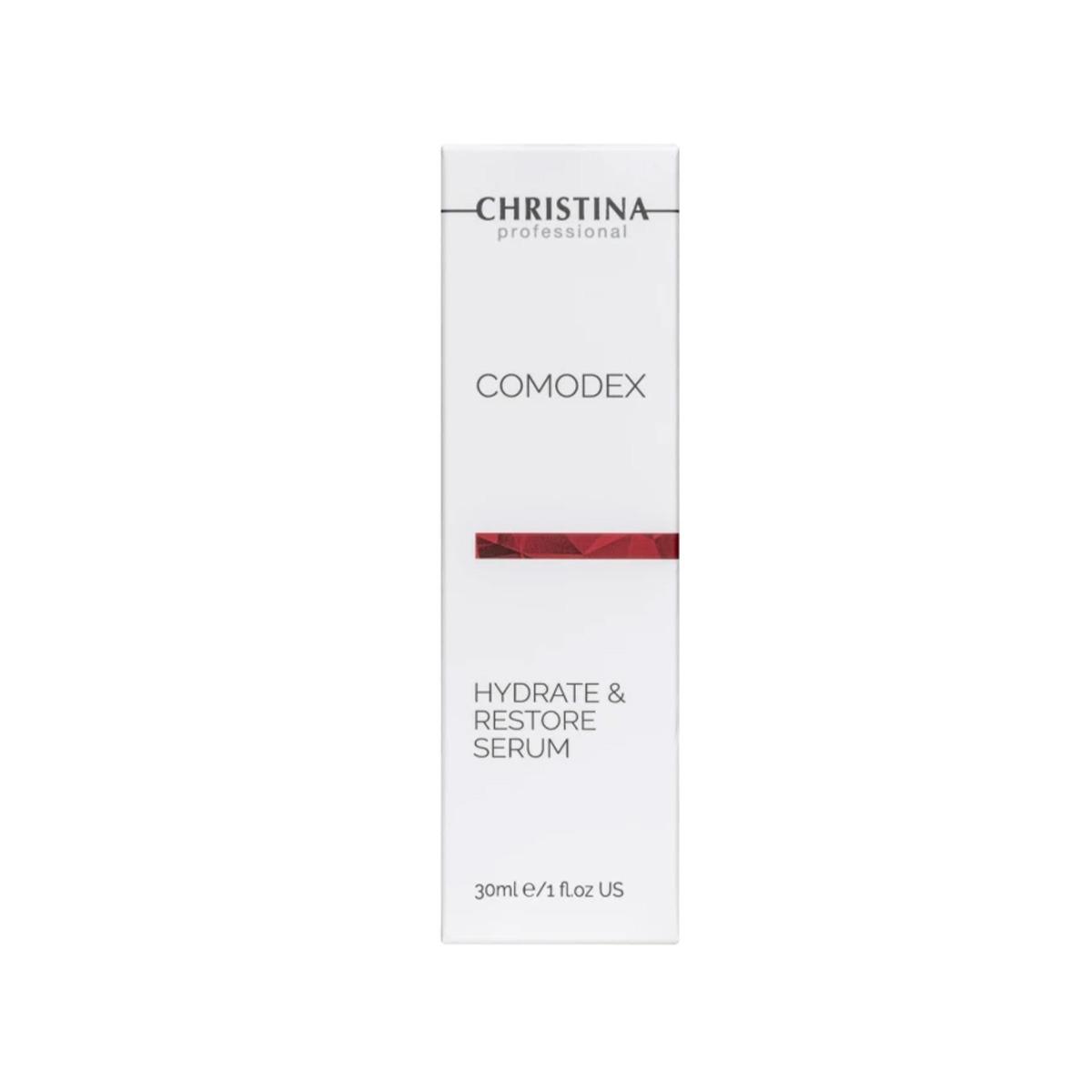 Зволожувальна та відновлювальна сироватка для обличчя Christina Comodex Hydrate & Restore Serum, 30 мл