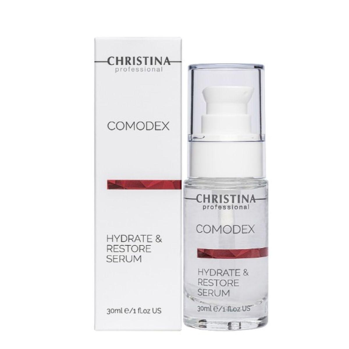 Зволожувальна та відновлювальна сироватка для обличчя Christina Comodex Hydrate & Restore Serum, 30 мл