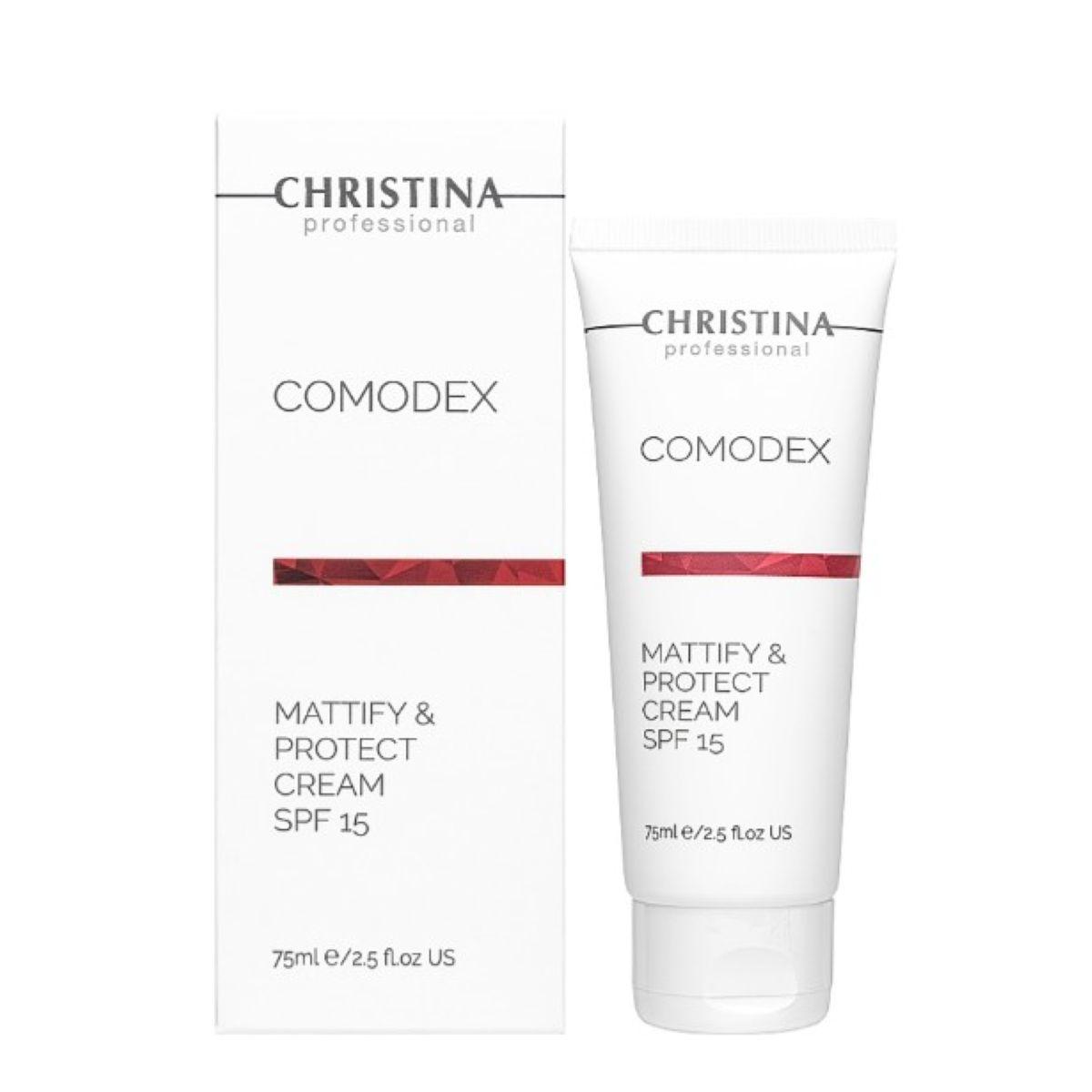 Крем для обличчя «Матування та захист» Christina Comodex-Mattify & Protect Cream SPF15, 75 мл