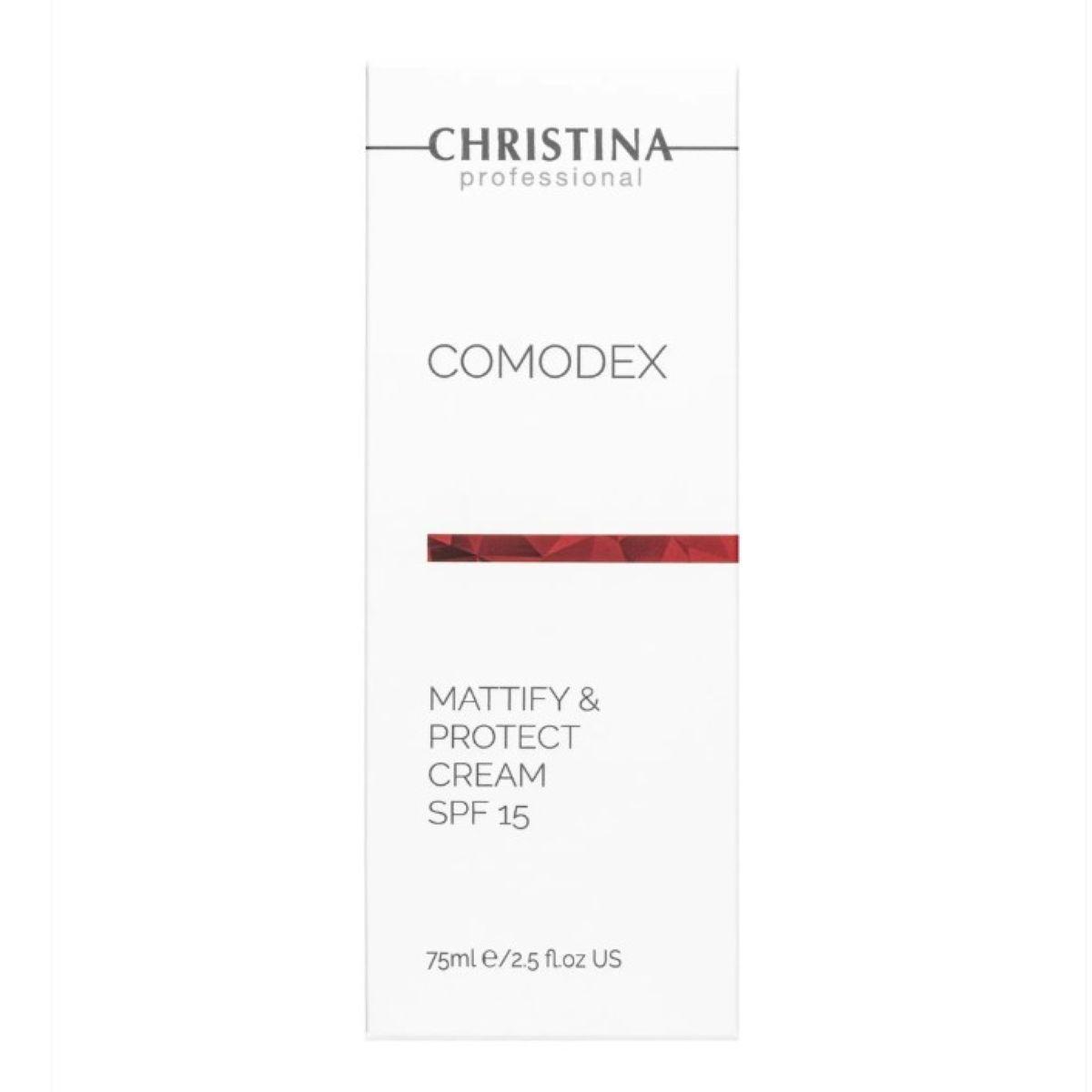 Крем для обличчя «Матування та захист» Christina Comodex-Mattify & Protect Cream SPF15, 75 мл