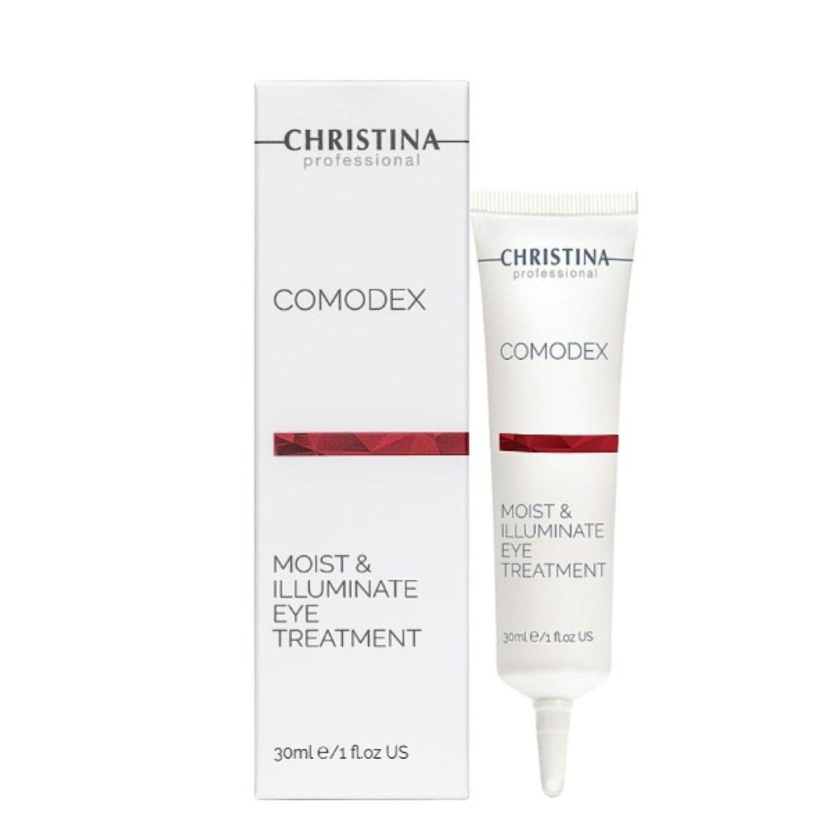 Зволожувальний гель для зони навколо очей «Сяйво» Christina Comodex Moist And Illuminate Eye Treatment, 30 мл