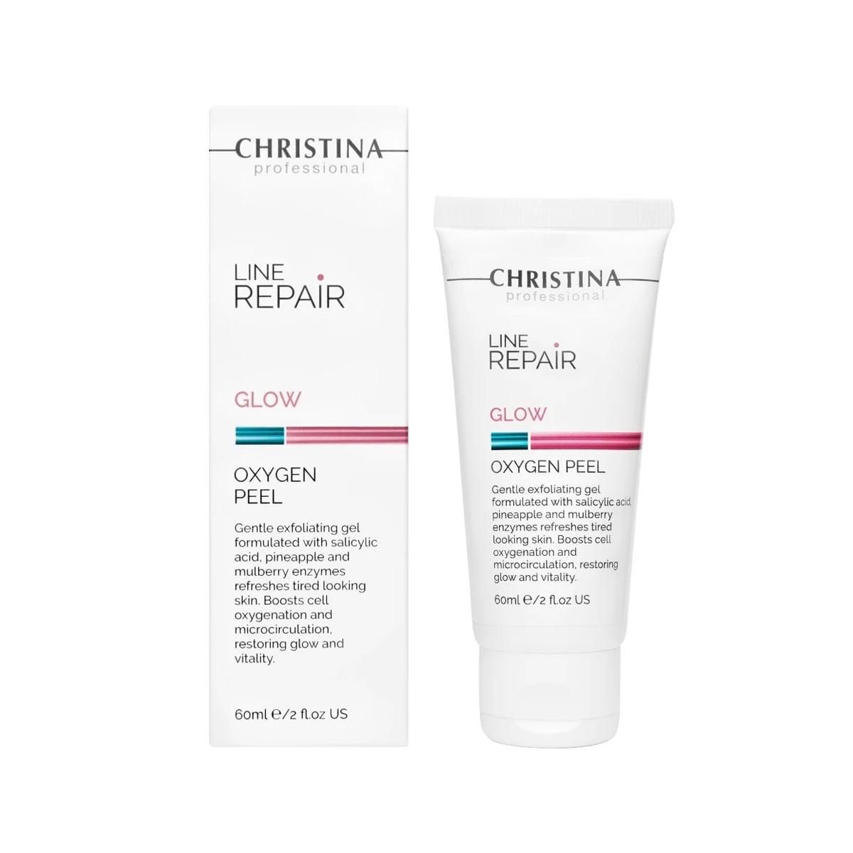 Кисневий пілінг для обличчя Christina Line Repair Glow Oxygen Peel, 60 мл
