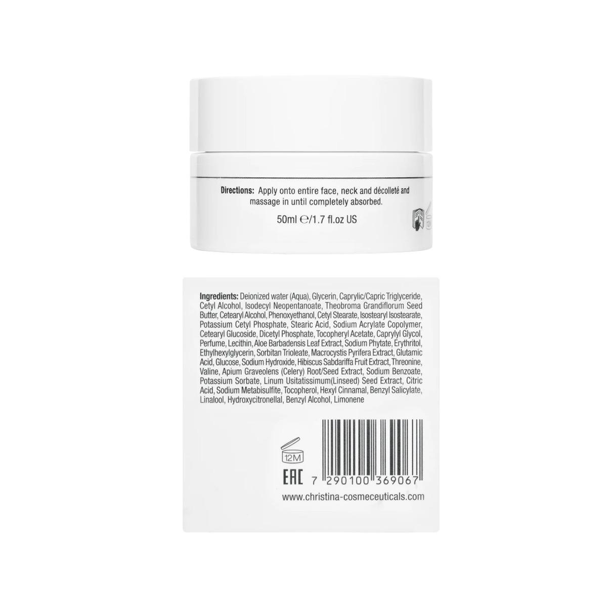 Нічний крем для обличчя «Гладкість сатину» Christina Line Repair Glow Satin Smooth Night Cream, 50 мл