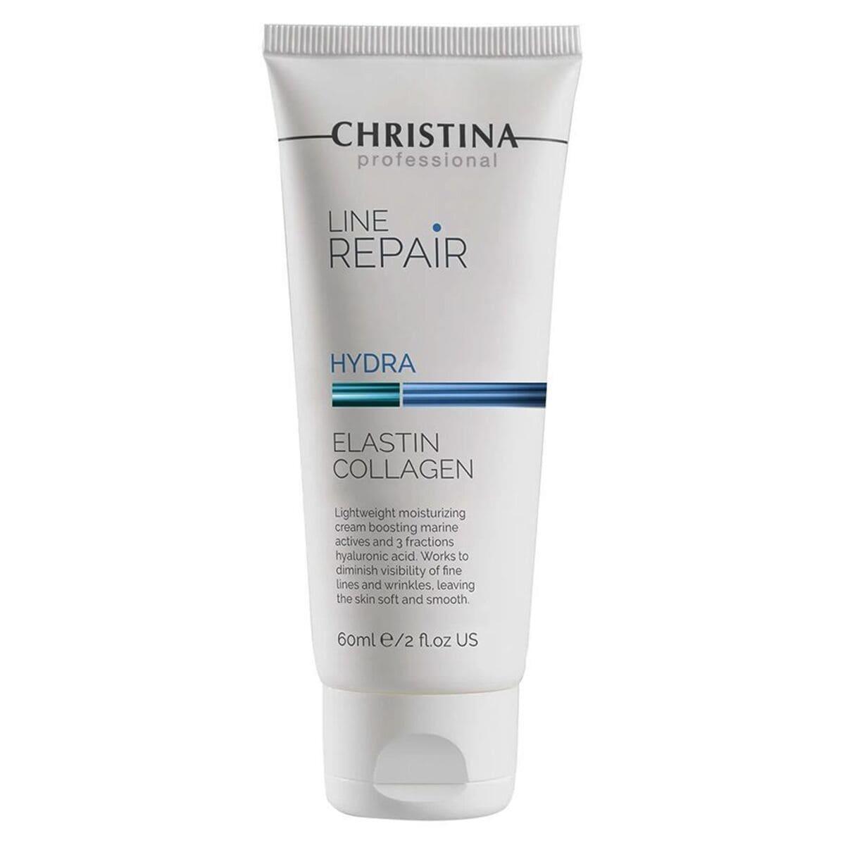 Зволожувальний крем для обличчя «Еластин і Колаген» Christina Line Repair Hydra Elastin Collagen, 60 мл