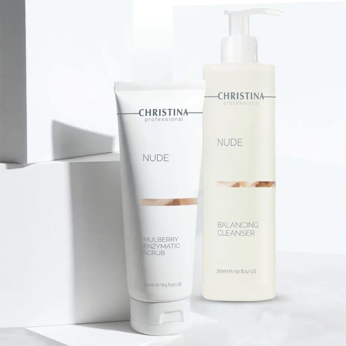 Балансувальний очищувальний гель для тіла Christina Nude Balancing Cleanser, 300 мл